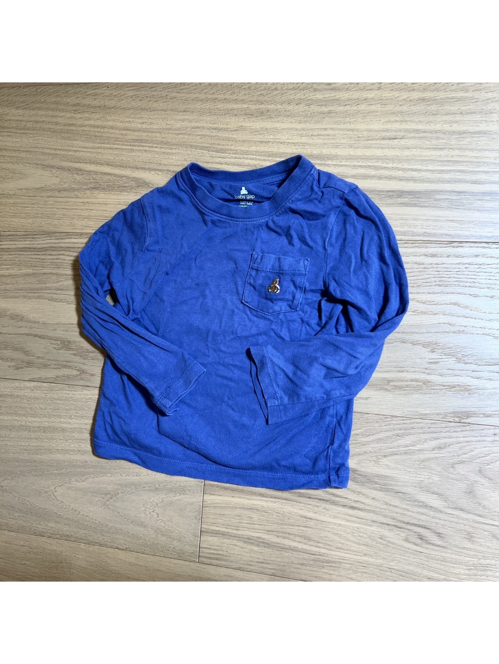 Baby Gap Baby Bright blue Long-Sleeve Tee – Size 4T/4